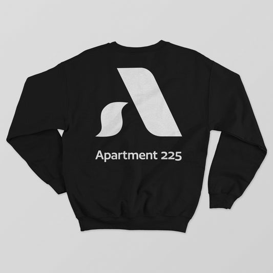 Essentials Crewneck "FLAG" black